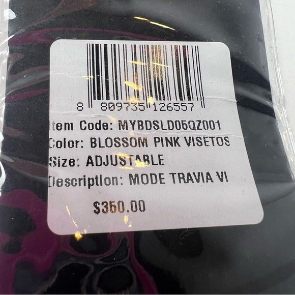 MCM Blossom Pink Mode Travia Visetos Belt | NEW!!!??? main image 7